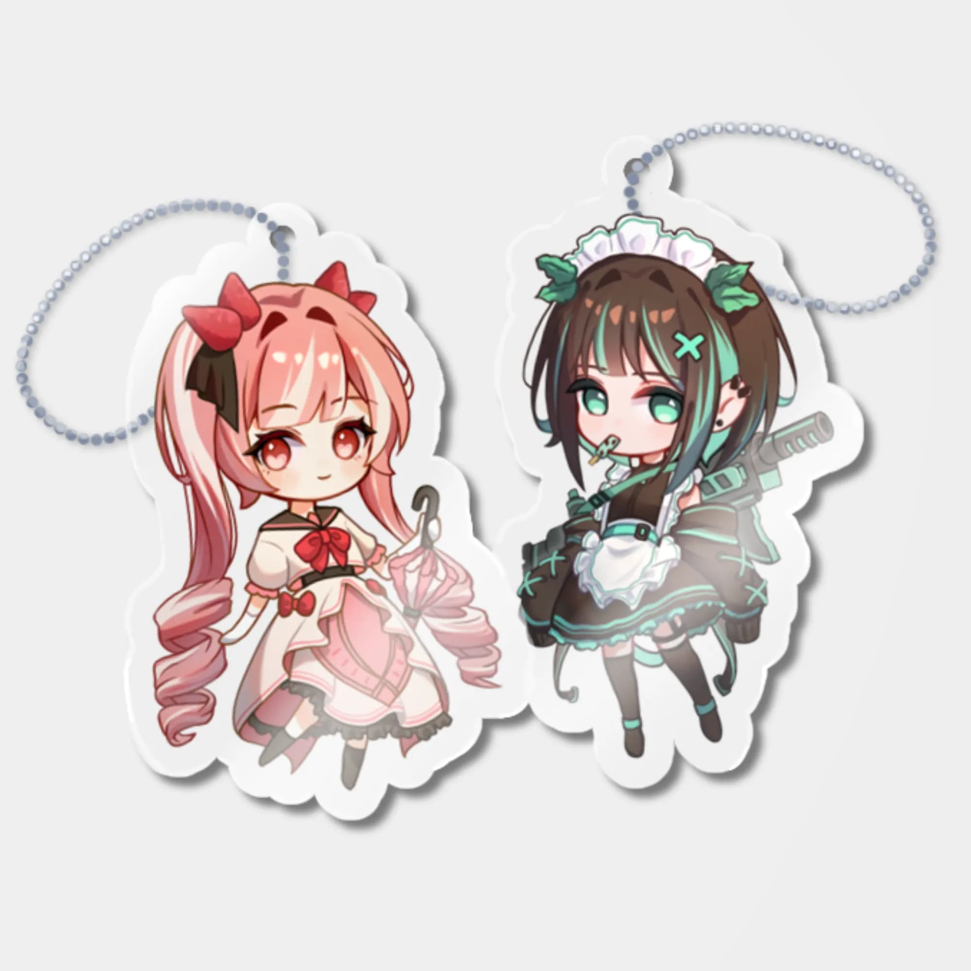文芸イラスト部 アクリルキーホルダー
